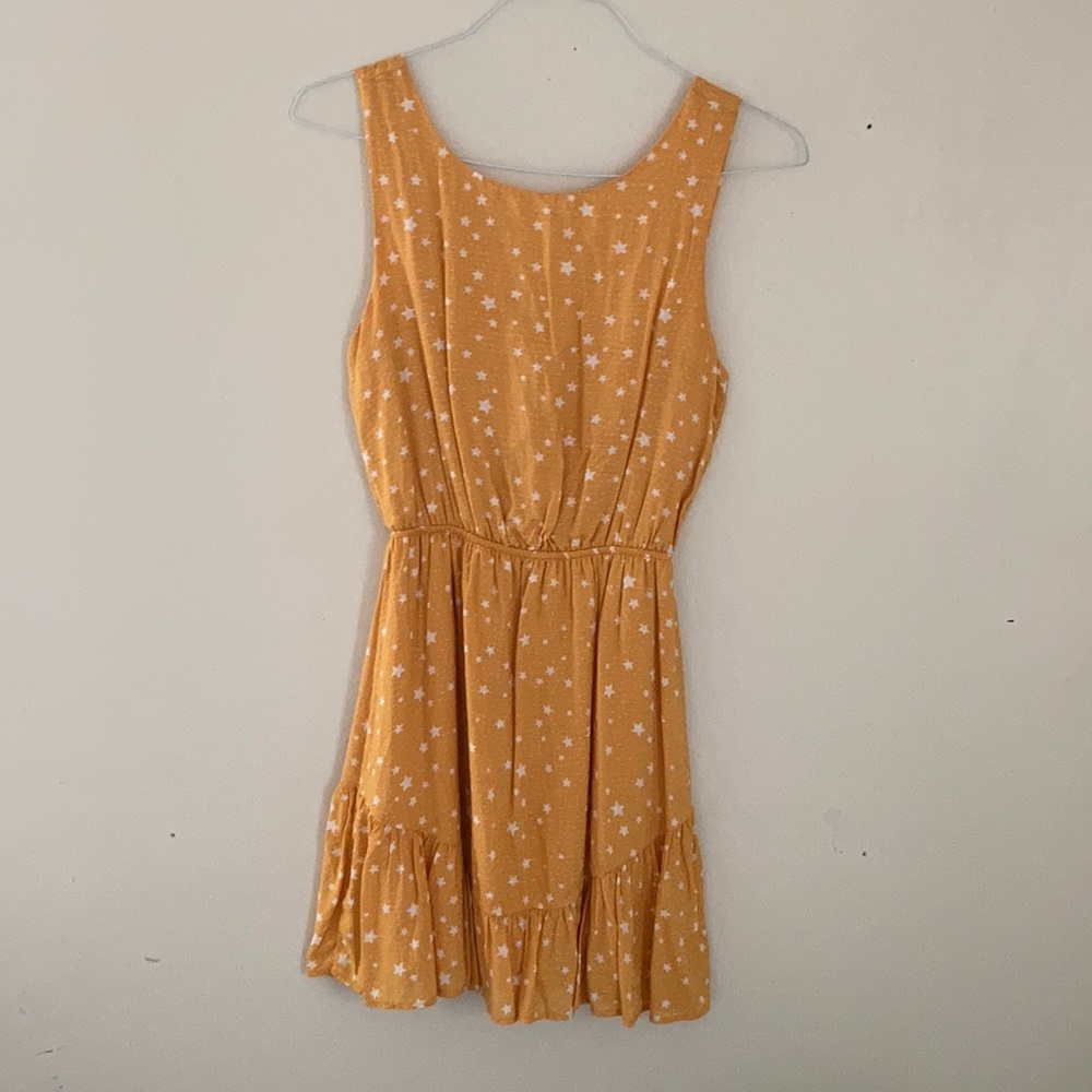 Yellow star dress